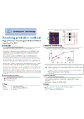 Tohoku Univ. Technology :Knocking prediction method : T22-260