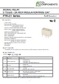 Small high insulation high voltage relay 'FTR-C1'
