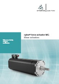 cyber(r) force actuator MG 英語カタログ