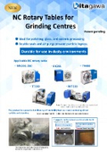NC rotary table flyer for grinding center