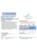 Tohoku Univ. Technology :Hierarchically structured titanium nanosurface : T23-076