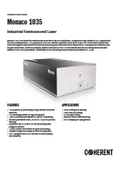 Monaco 1035 Industrial Femtosecond IR Laser