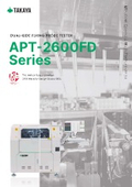 Dual-side Flying Probe Tester TAKAYA APT-2600FD Series : English