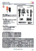 分離型フォトセンサ　光変調タイプ　KB3725