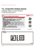 Wireless module 'FWM7BLZ22W/P/T'