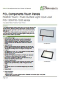 Lightweight Touch Panel "FID-1300/1520 Series"