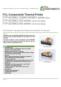 Printer mechanism 'FTP-62GMCL163/163#01'