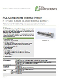 Printer mechanism 'FTP-66EMCL162'
