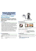 Tohoku Univ. Technology : The Process of Copper Electrorefining : T23-082