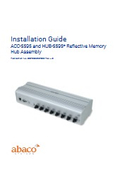 Abaco社 Installation Guide ACC-5595 and HUB-5595