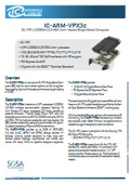 3U VPX CPUボード IC-ARM-VPX3c - Interface Concept社