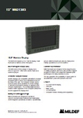 堅牢パネルPC/ディスプレイ 13.3インチ MID1303-Mildef社