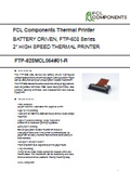 Printer mechanism 'FTP-628MCL054#01'