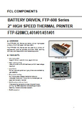 Printer mechanism 'FTP-628MCL401#01'