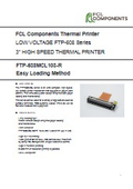 Printer mechanism 'FTP-638MCL103'