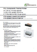 Printer mechanism 'FTP-639MCL354#70/374#70'