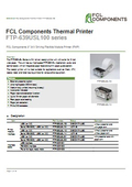 Thermal printer 'FTP-639USL114'