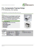 Thermal printer 'FTP-639USL114'