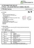 Signal relay "FTR-B4 (non-latching type)"