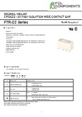 Contact gap 2.0mm signal relay 'FTR-C2'