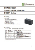 Power Relay "FTR-F1"