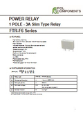 Power Relay "FTR-F6"