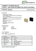 Ultra-compact automotive relay 'FTR-G1'