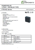 Power Relay "FTR-H2"