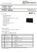 Power Relay "FTR-K1(12A)"