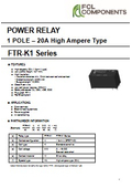 Power Relay "FTR-K1 (20A)"
