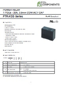 Power Relay "FTR-K2G"