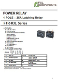 Power Relay "FTR-K3L"