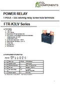 Power Relay "FTR-K3L (for Smart Meters)"