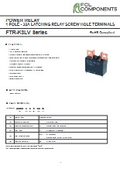 Power Relay "FTR-K3L (for Smart Meters)"