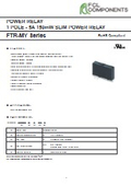 Power Relay "FTR-MY (150mW)"