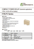 Vehicle-mounted relay "FTR-P3 (for 24V battery vehicles)"