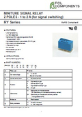 Signal Miniature Relay "RY"