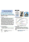 Tohoku University Technology: Positive electrode material for magnesium storage battery: T19-070