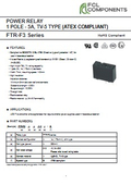 FTR-F3 TV-5 Fixed Type (ATEX Directive Compliant)
