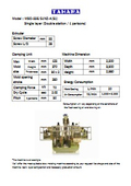 MSD-55E/54NZ-A(E4) Single Layer Double Station/4 Head Blow Molding Machine