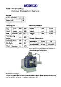 HPS-50E/05B(T2) Single Layer Single Station/Dual Head Blow Molding Machine