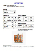 MBD-70E/54L-AP(E1) Single Layer Double Station/Single Head Blow Molding Machine