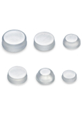 TAKACHI SELF-ADHESIVE CLEAR RUBBER FEET, CYLINDRICAL SHAPE - SCRC series