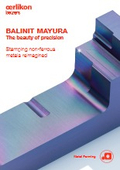 BALINIT MAYURA - The beauty of precision, Stamping non-ferrous metals reimagined Metal Forming