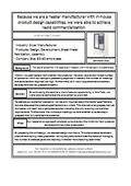 【Case Study】Commercial Dryer