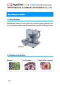 Plant microtome