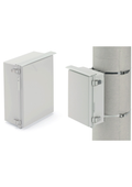 TAKACHI IP65 POLYCARBONATE PLASTIC BOX with OUTDOOR ROOF - BCPR series