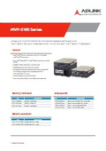24時間365日稼働可能、Core 200S/14世代 CPU 搭載 産業用組込みPC ADLINK MVP-3120 カタログ