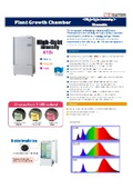 Plant Growth Chamber＜High-light intensity model＞ Dimmable with SUNRAY LIGHT