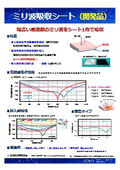 ミリ波吸収シート 技術資料